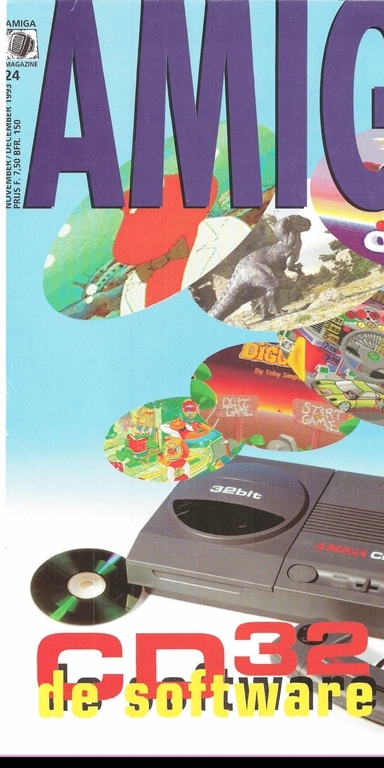 Amiga Magazine cover, November / December 1993