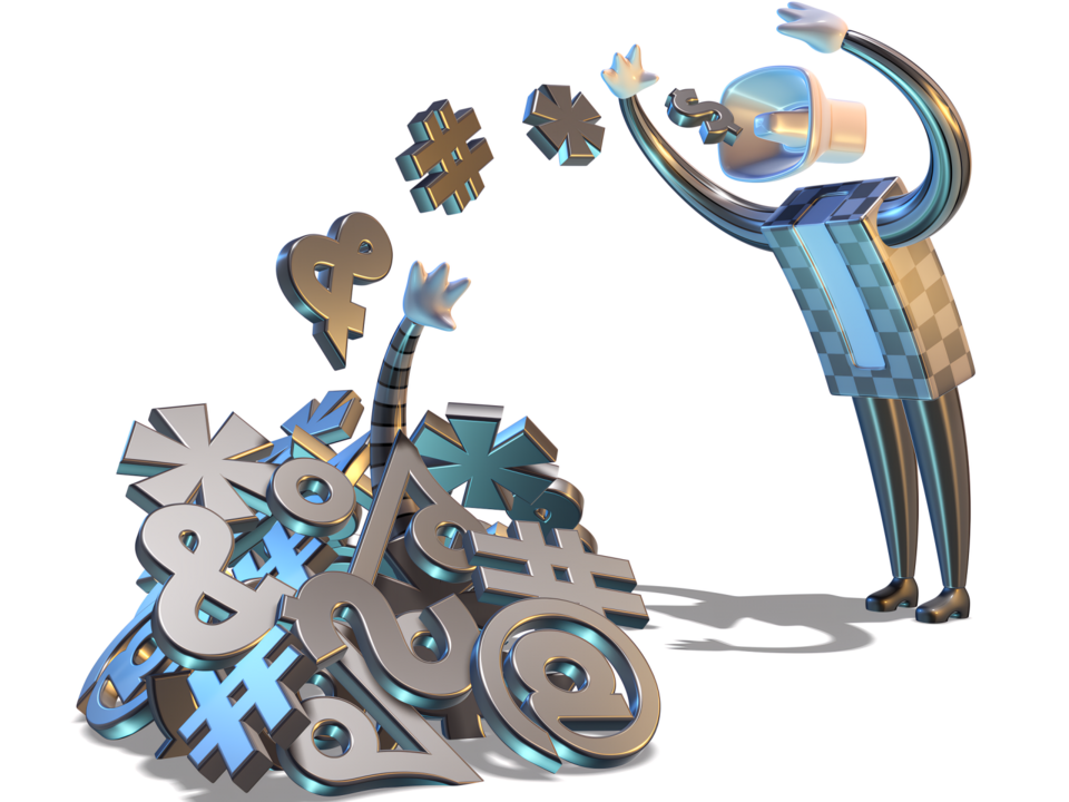 Magazine illustration about profanity at work