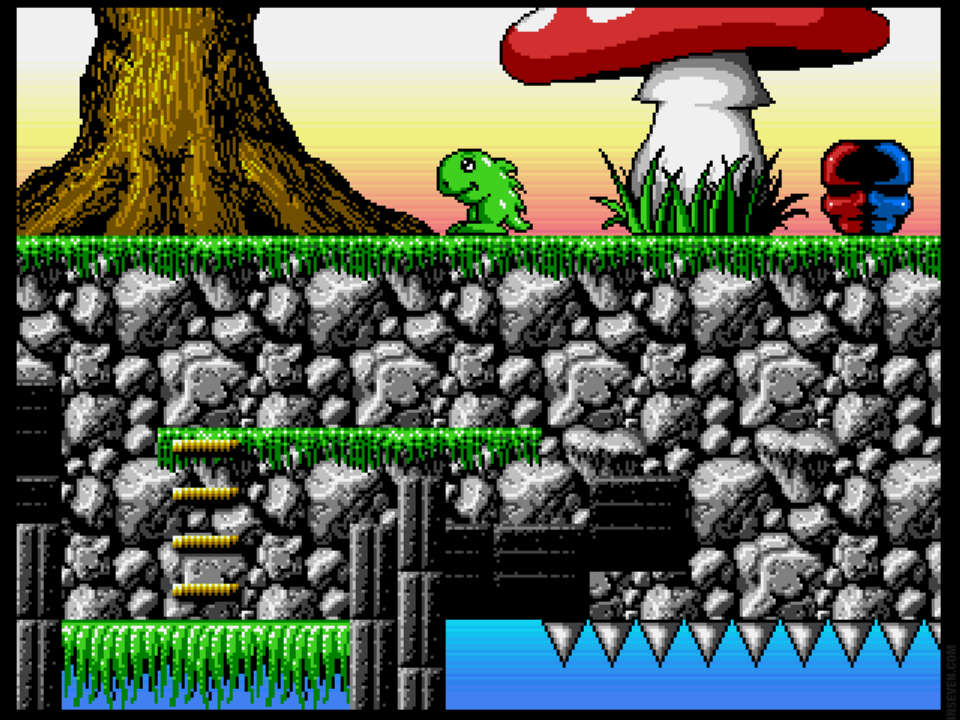 Hoi platform game, 1992 ─ Amiga